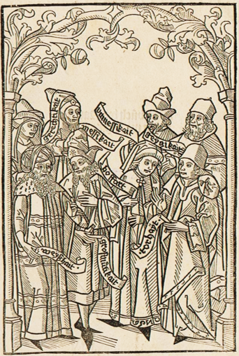 Datei:Das Buch der natürlichen Weisheit, Titelbild (Druck 1490, 1v).png
