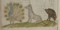 Fuchs als Pilger (MS 653, 191v)