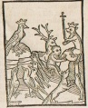 Rabe, Fuchs und Affe (Druck 1490, 4v)