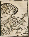 Fuchs, Wiesel und Schwein (Druck 1490, 102r)