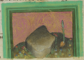 Weizenkorn und Stein (MS Egerton 1121, 31r)