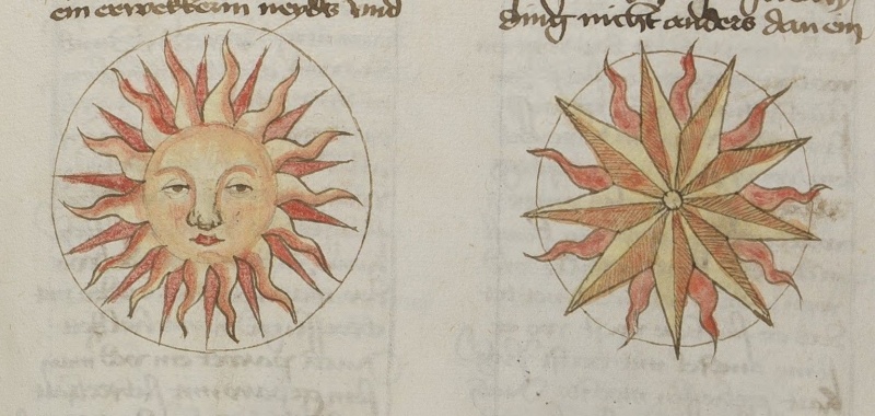 Datei:Sonne und Merkur (MS 653, 181r).jpg