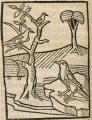 Rabe und Nachtigall (Druck 1490, 57v)
