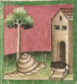 Maus und Schnecke (Cgm 254, 6r)
