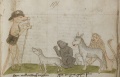Fuchs als Pilger (MS 653, 191r)