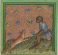 Affe und Fuchs II (MS Egerton 1121, 112r)